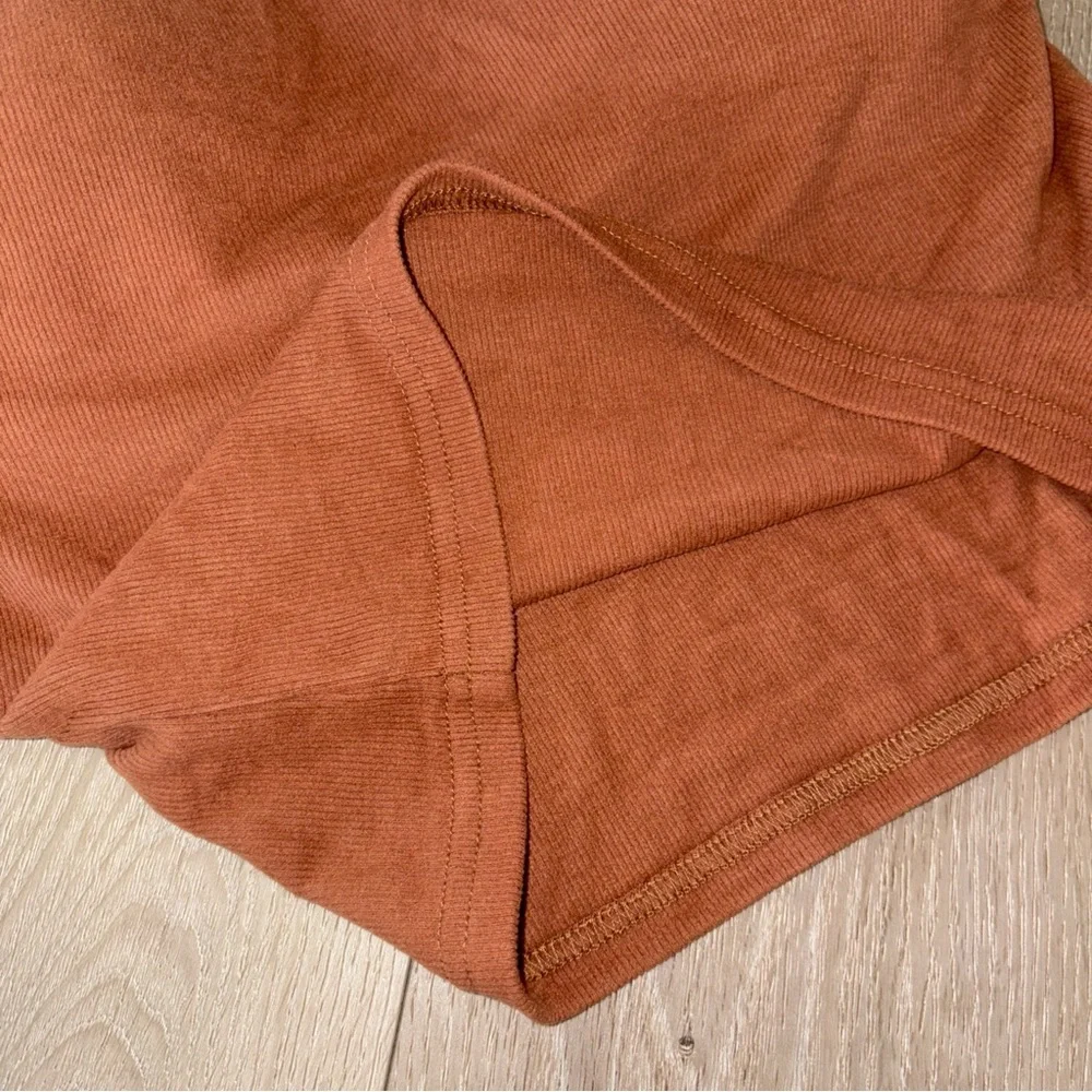 OGL Brown Ribbed Tank Top - Picture 14 of 16